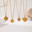18K Gold Plated Stainless Steel Star Pendant Necklace with Fashion Twist Singapore Chain for Women Party Jewelry thumbnail 3